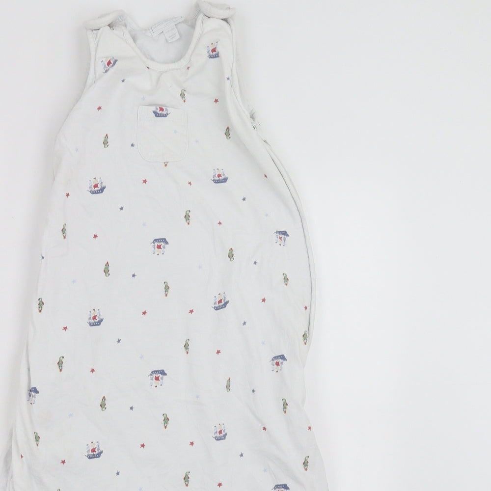 little white company Baby White Solid   One Piece Size 6-9 Months  - sleep bag, 6-18months