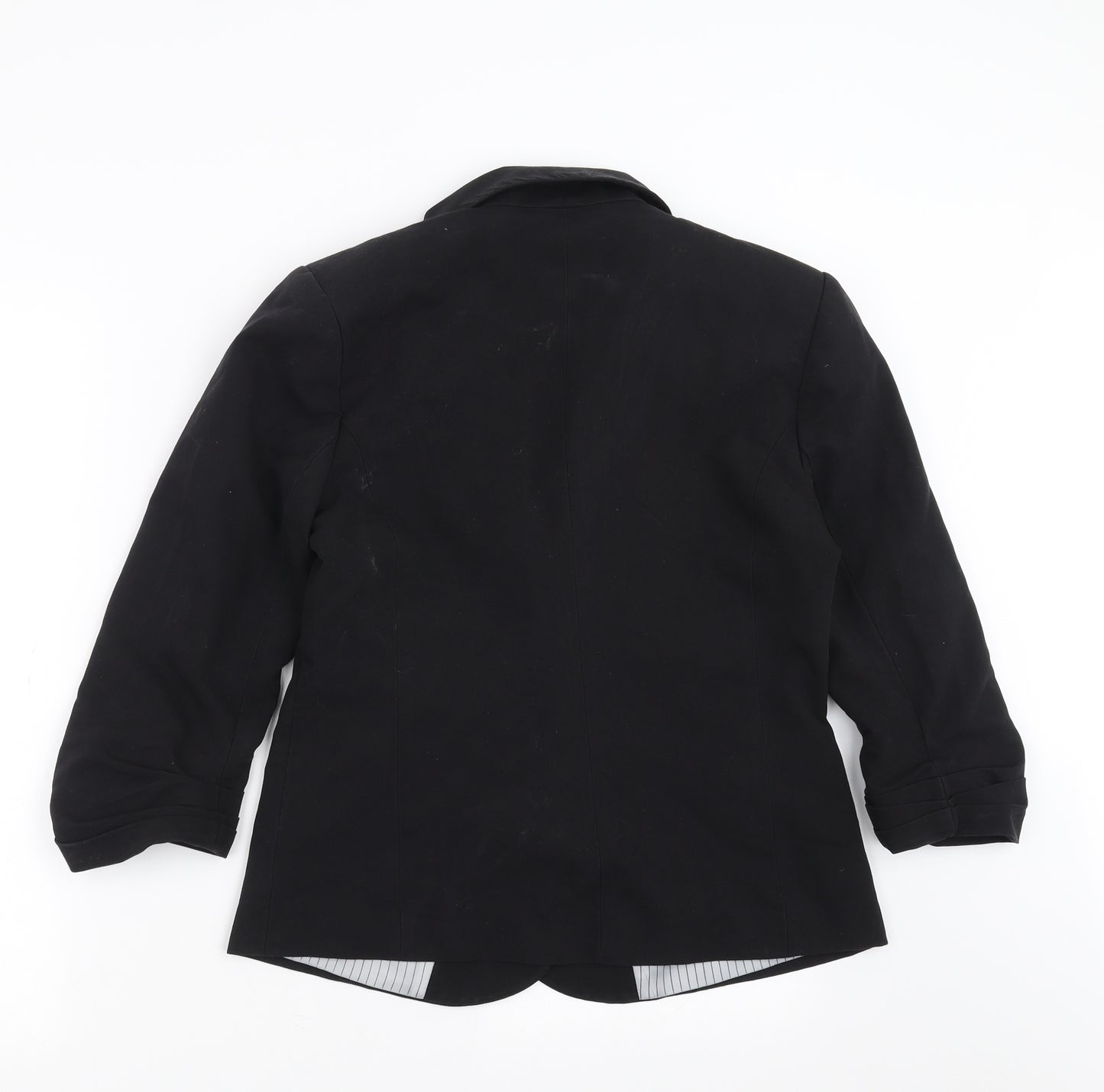 Primark Womens Black   Jacket Suit Jacket Size 14