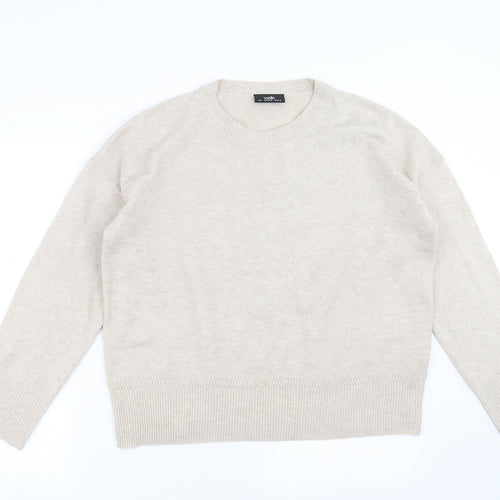 Wallis Womens Beige   Pullover Jumper Size L