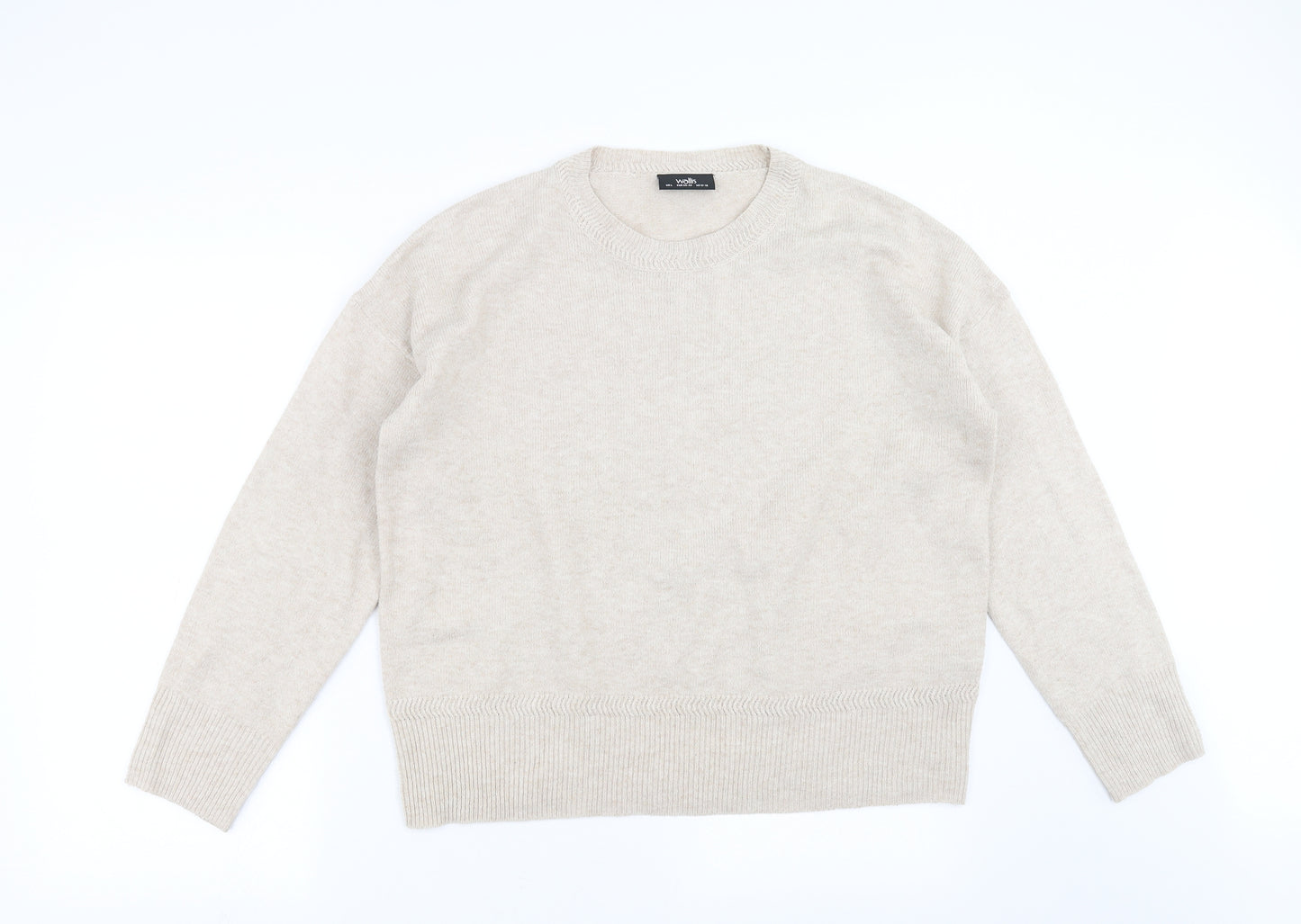 Wallis Womens Beige   Pullover Jumper Size L