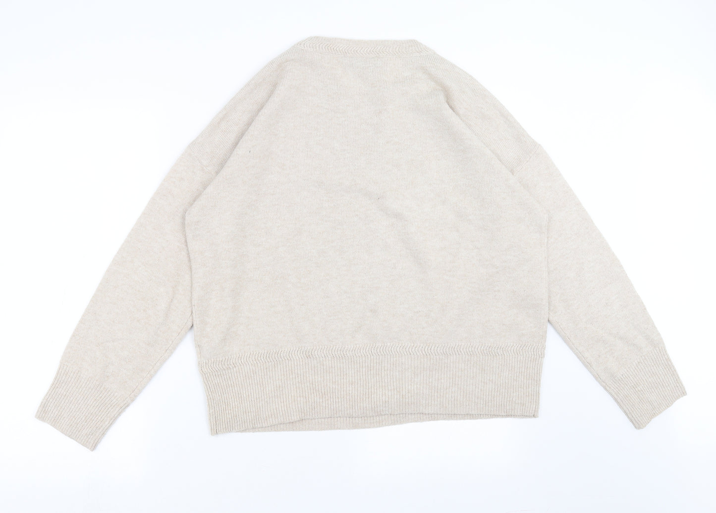 Wallis Womens Beige   Pullover Jumper Size L