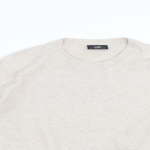 Wallis Womens Beige   Pullover Jumper Size L