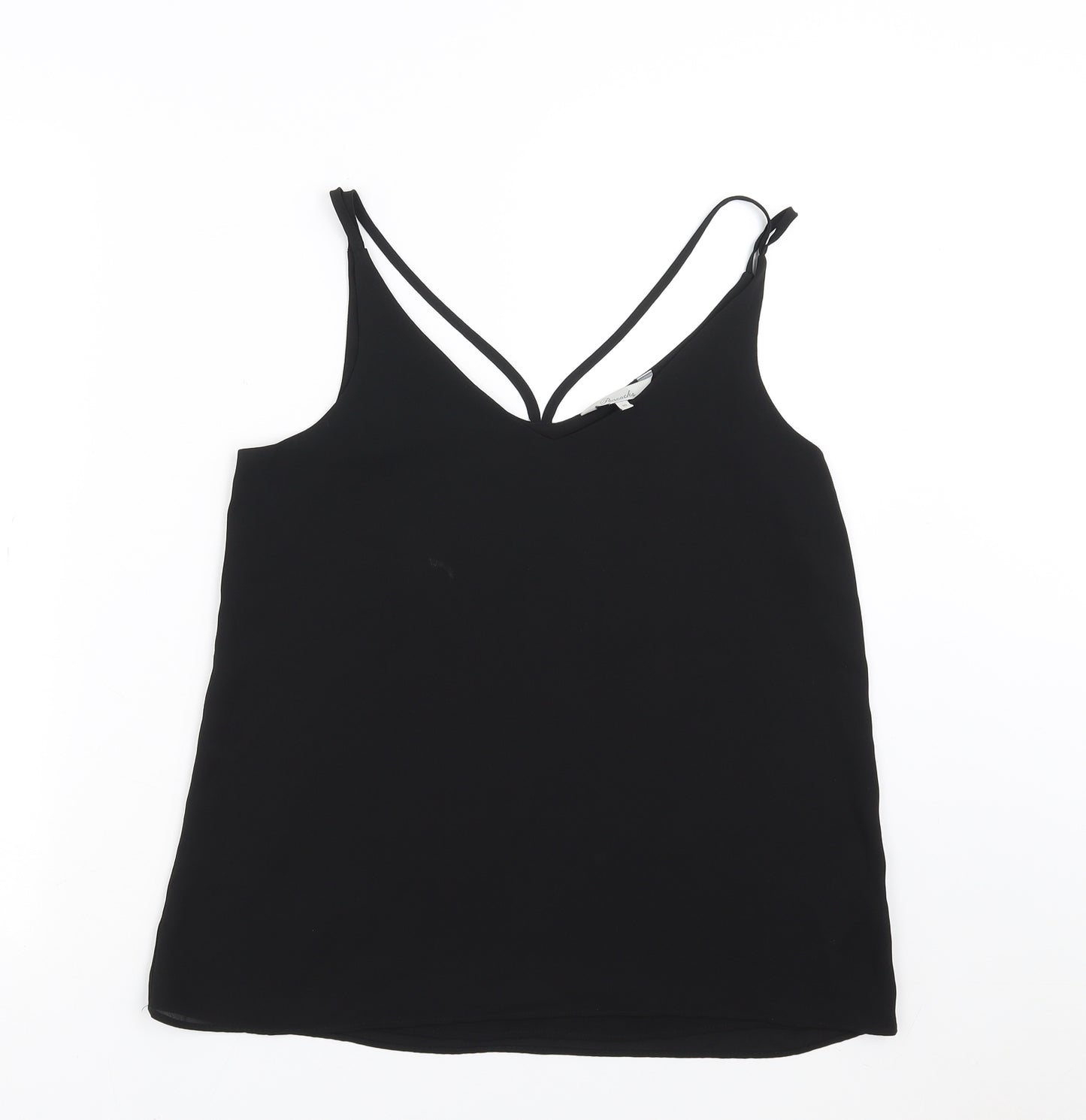 Peacocks Womens Black   Camisole T-Shirt Size 10