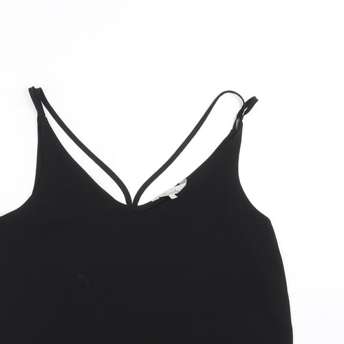 Peacocks Womens Black   Camisole T-Shirt Size 10