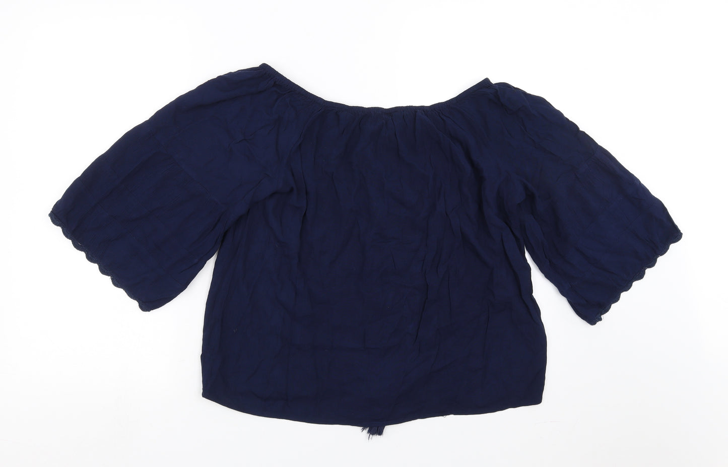 Zudio Womens Blue   Basic Blouse Size L