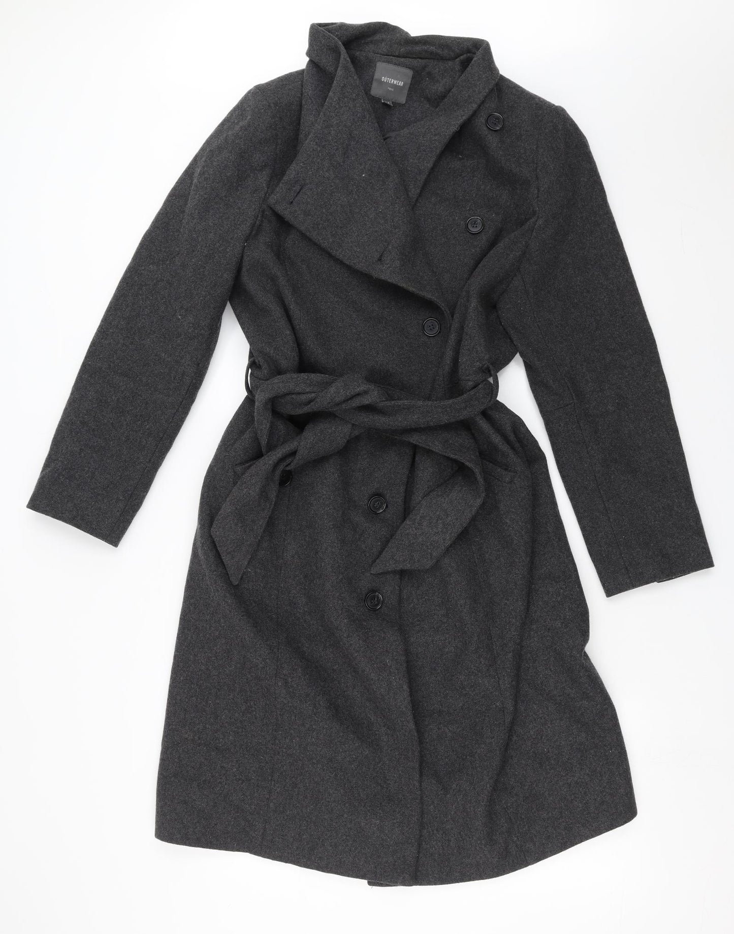 NEXT Womens Grey   Jacket Coat Size 14