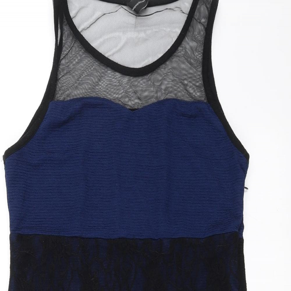 Izabel London Womens Blue   Bodycon  Size 14