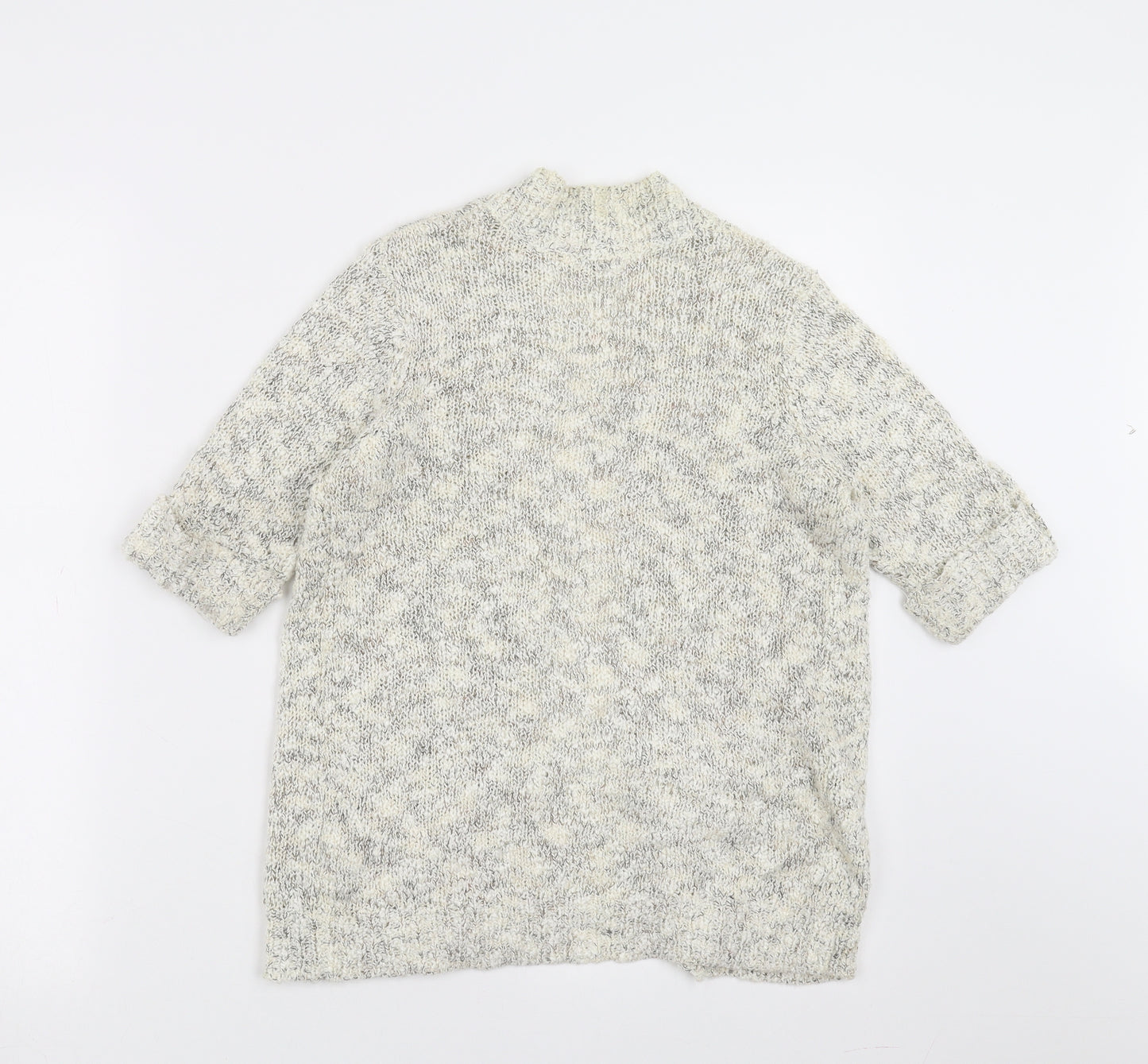 BHS Womens Beige  Knit Cardigan Jumper Size 8