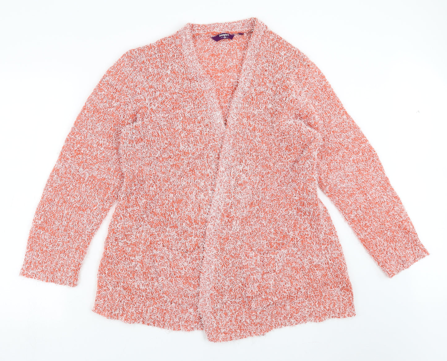 New Look Womens Orange   Cardigan Jumper Size 24