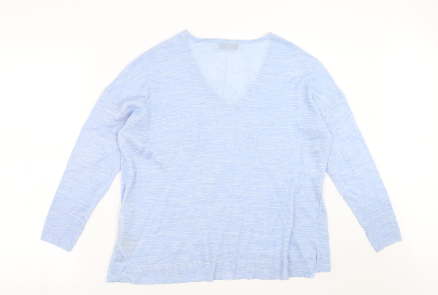 Mint Velvet Womens Blue  Knit Pullover Jumper Size S