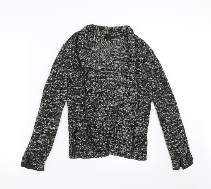 H&M Womens Black Cardigan Jumper Size XS