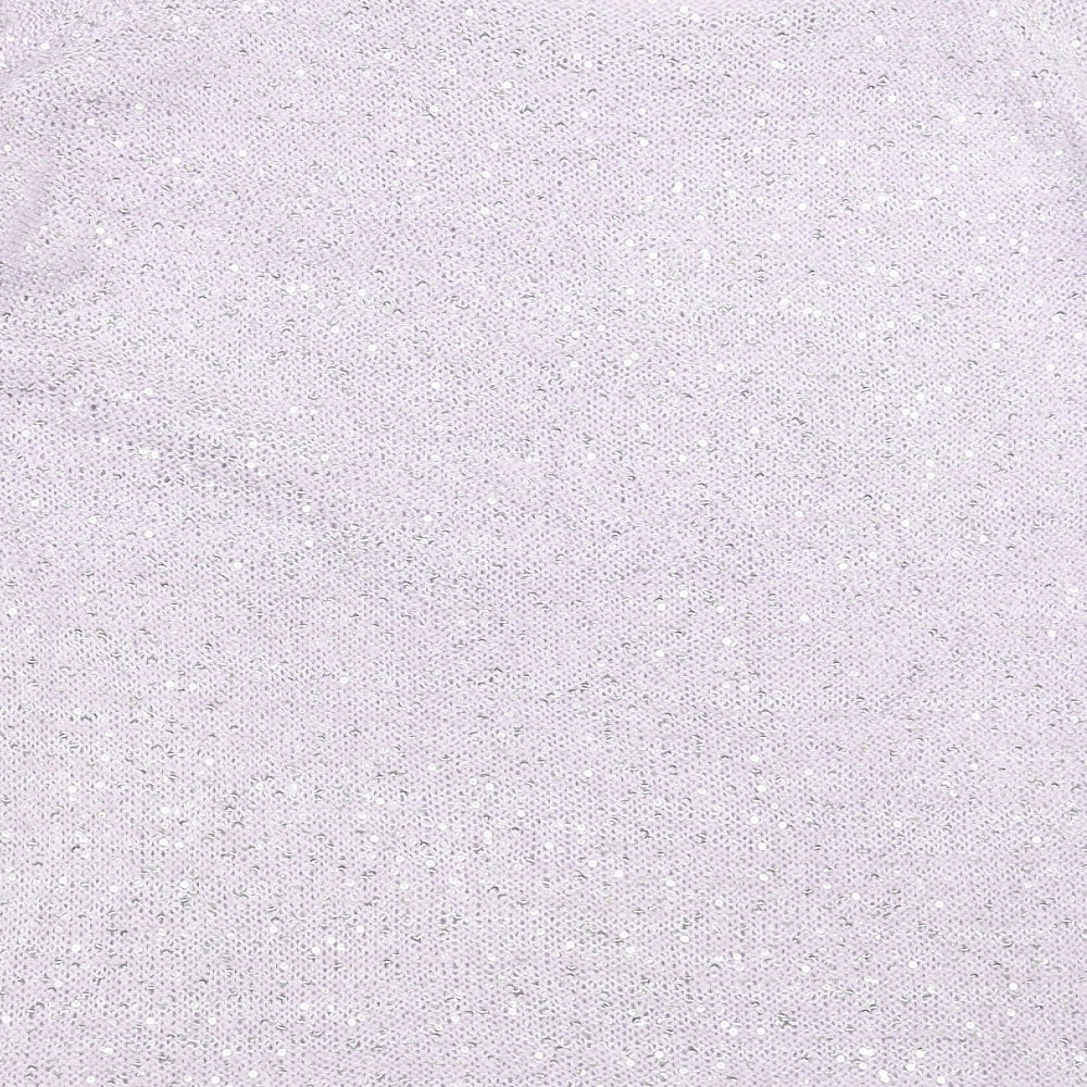 BM collection Womens Purple   Pullover Jumper Size XL  - sequins