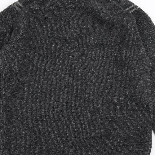Thomas Nash Mens Grey  Knit Pullover Jumper Size M