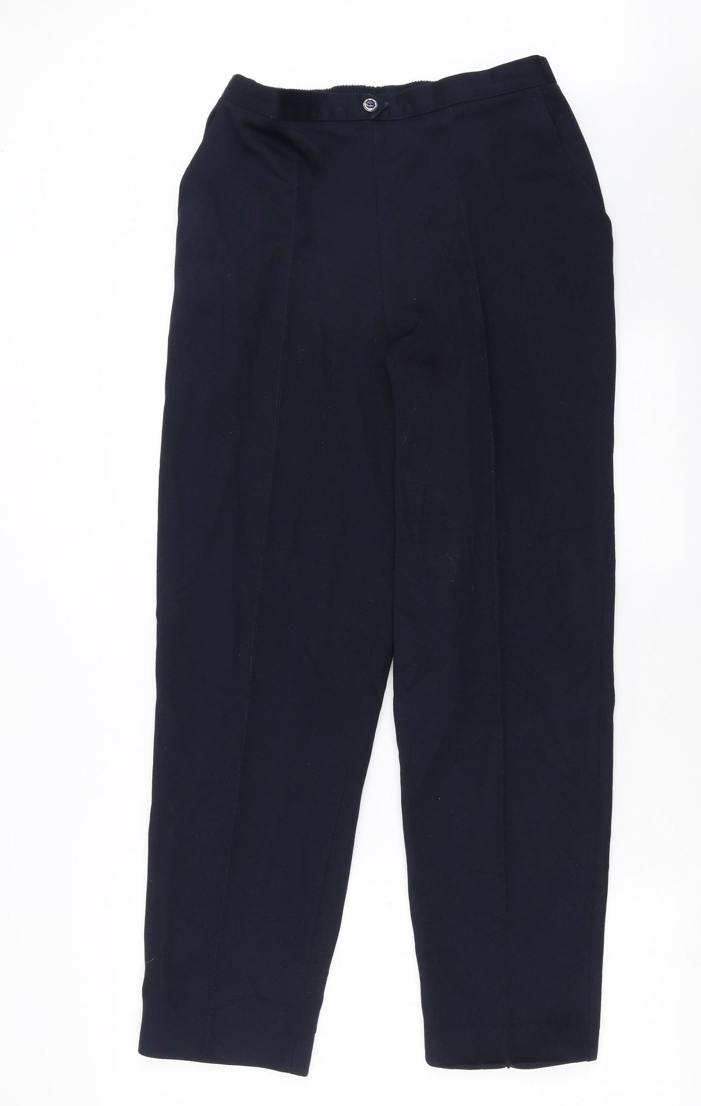 Marks and Spencer Womens Blue   Trousers  Size 18 L29 in