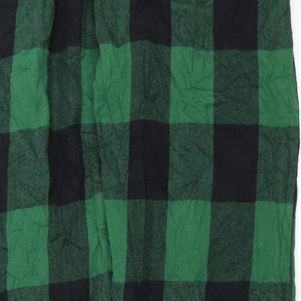 F&F Mens Green Check   Pyjama Pants Size 2XL