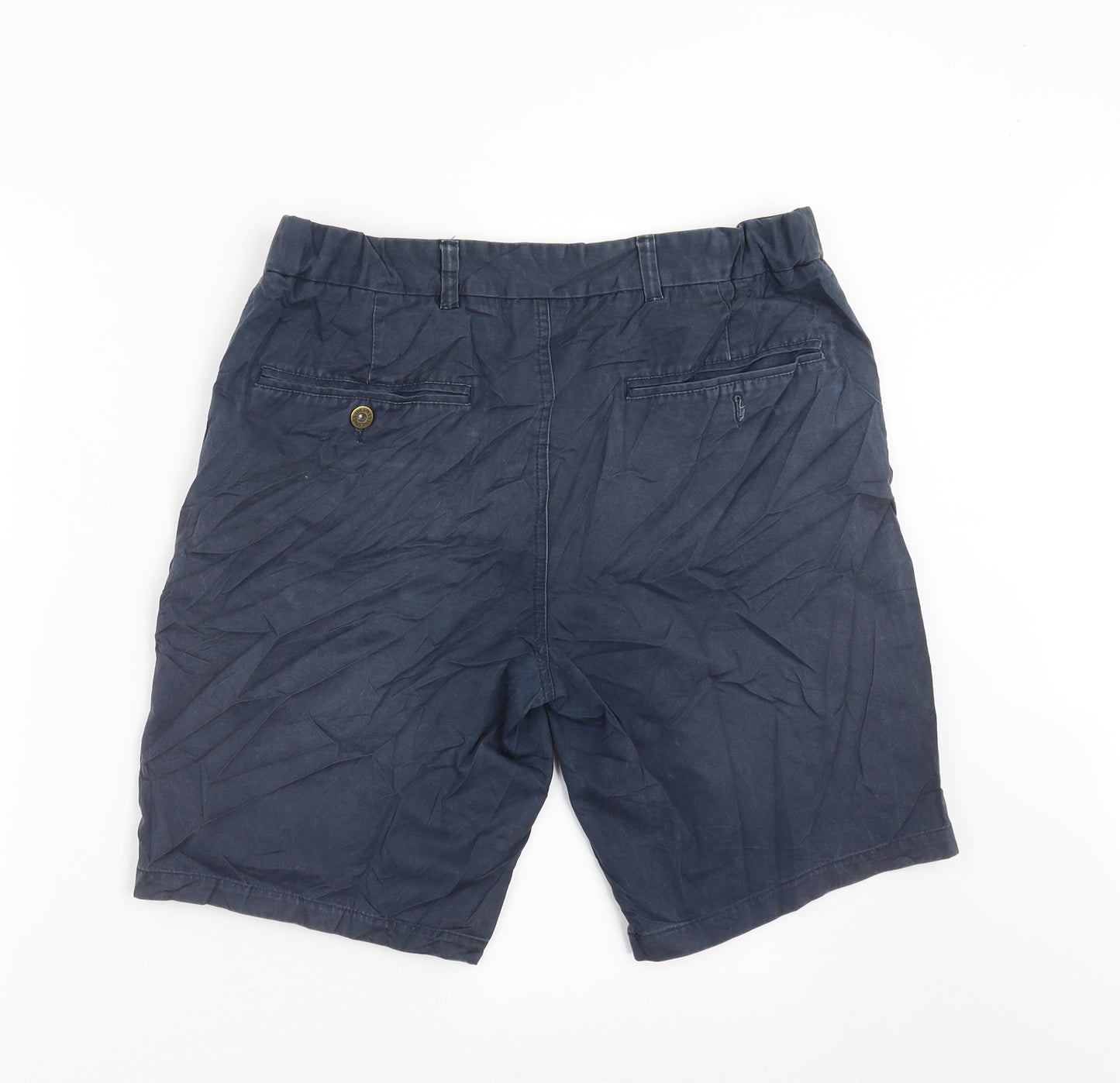 Tresspass Mens Blue   Chino Shorts Size M
