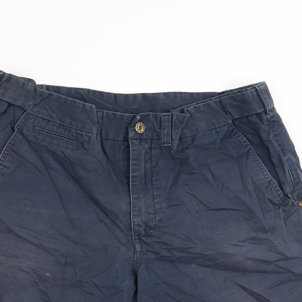 Tresspass Mens Blue   Chino Shorts Size M