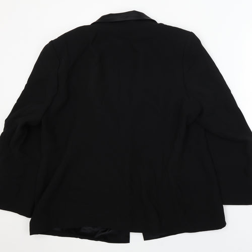 Ann Harvey Womens Black   Jacket Blazer Size 22