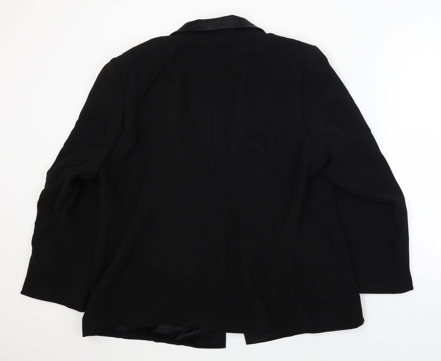 Ann Harvey Womens Black   Jacket Blazer Size 22