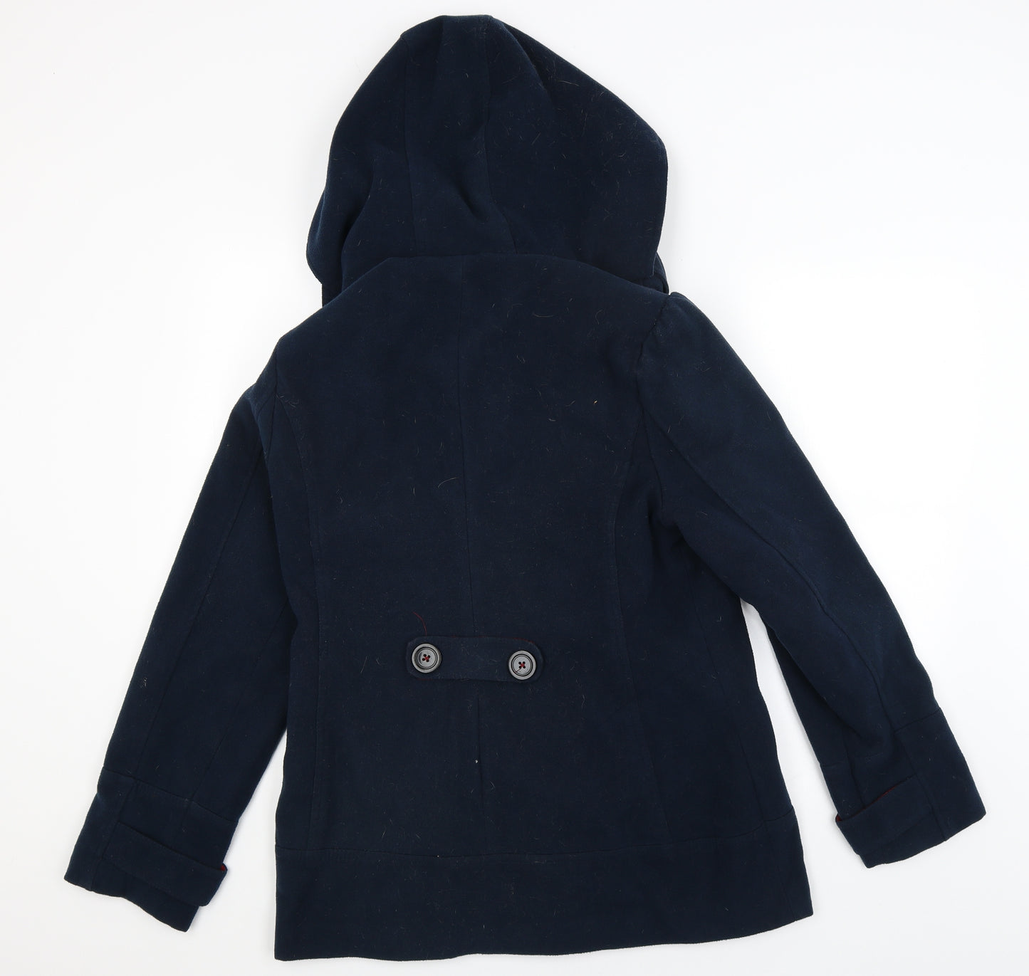 New Look Womens Blue   Overcoat Coat Size 18