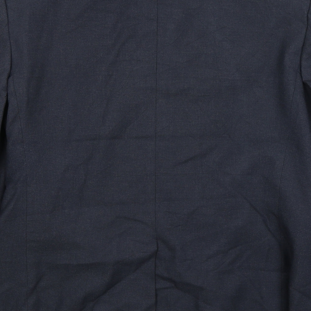 M&S Mens Blue   Jacket Blazer Size L