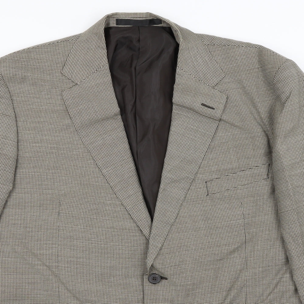 M&S Mens Beige   Jacket Blazer Size XL