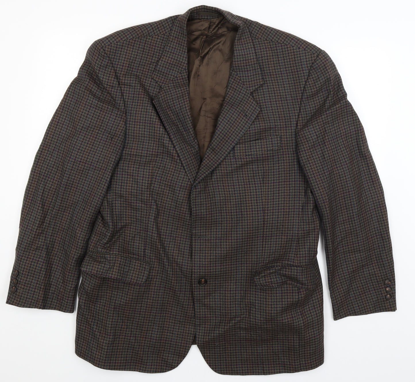 Dunn & Co Mens Brown   Jacket Blazer Size XL