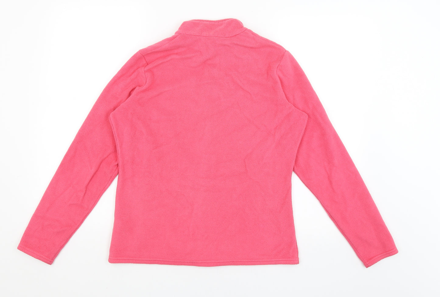 M&S Womens Pink   Full Zip Jumper Size 12