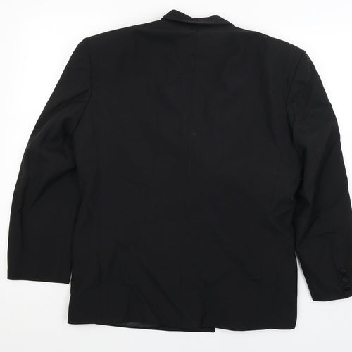 Collection Mens Black   Jacket Blazer Size L