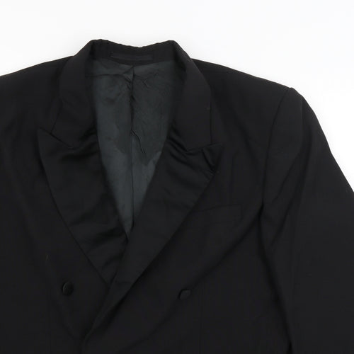 Collection Mens Black   Jacket Blazer Size L