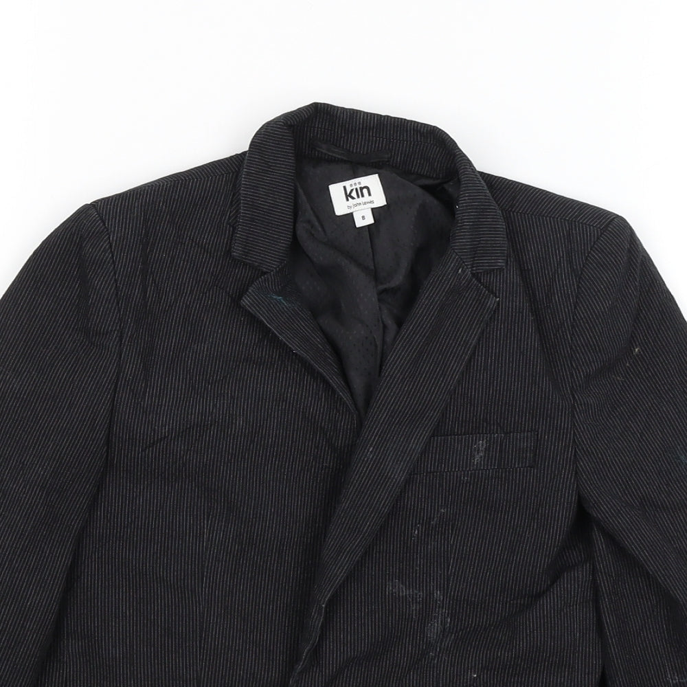 Kin Boys Black   Jacket Blazer Size 8 Years