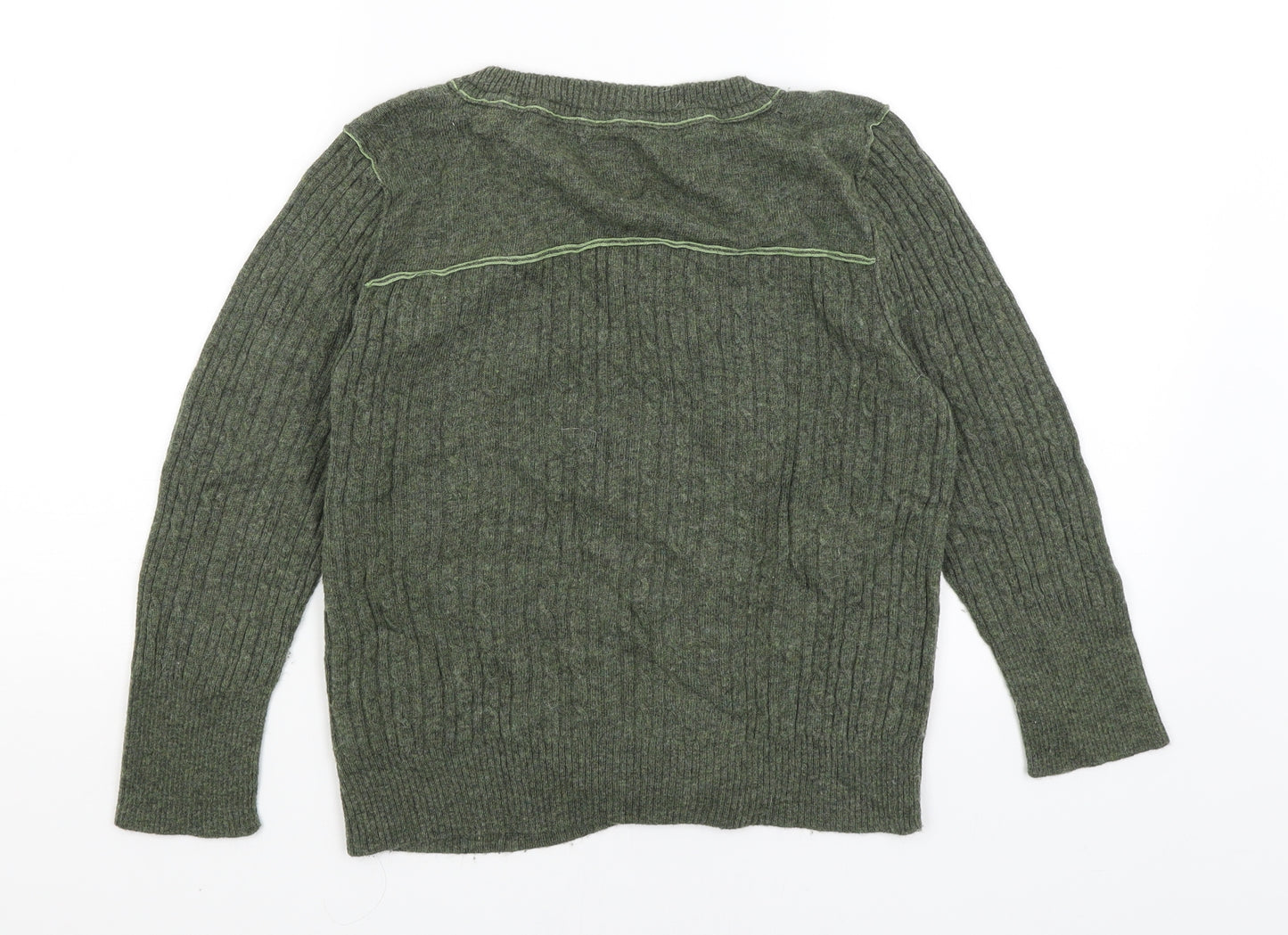 NEXT Womens Green   Cardigan Jumper Size 12