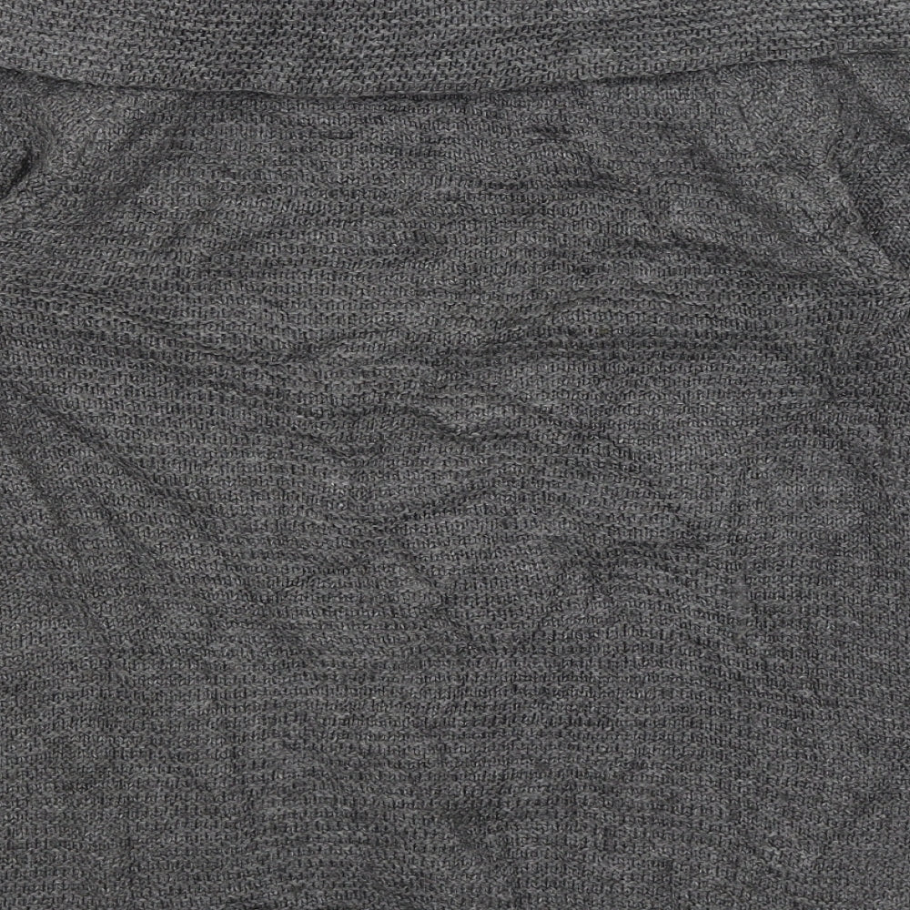 M&S Womens Grey   Pullover Jumper Size 8