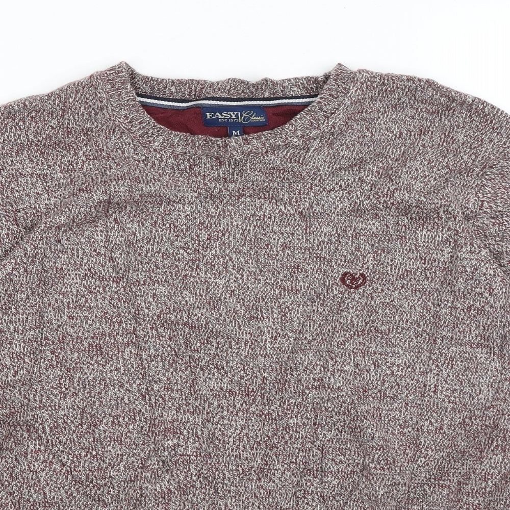 Easy Mens Red   Pullover Jumper Size M