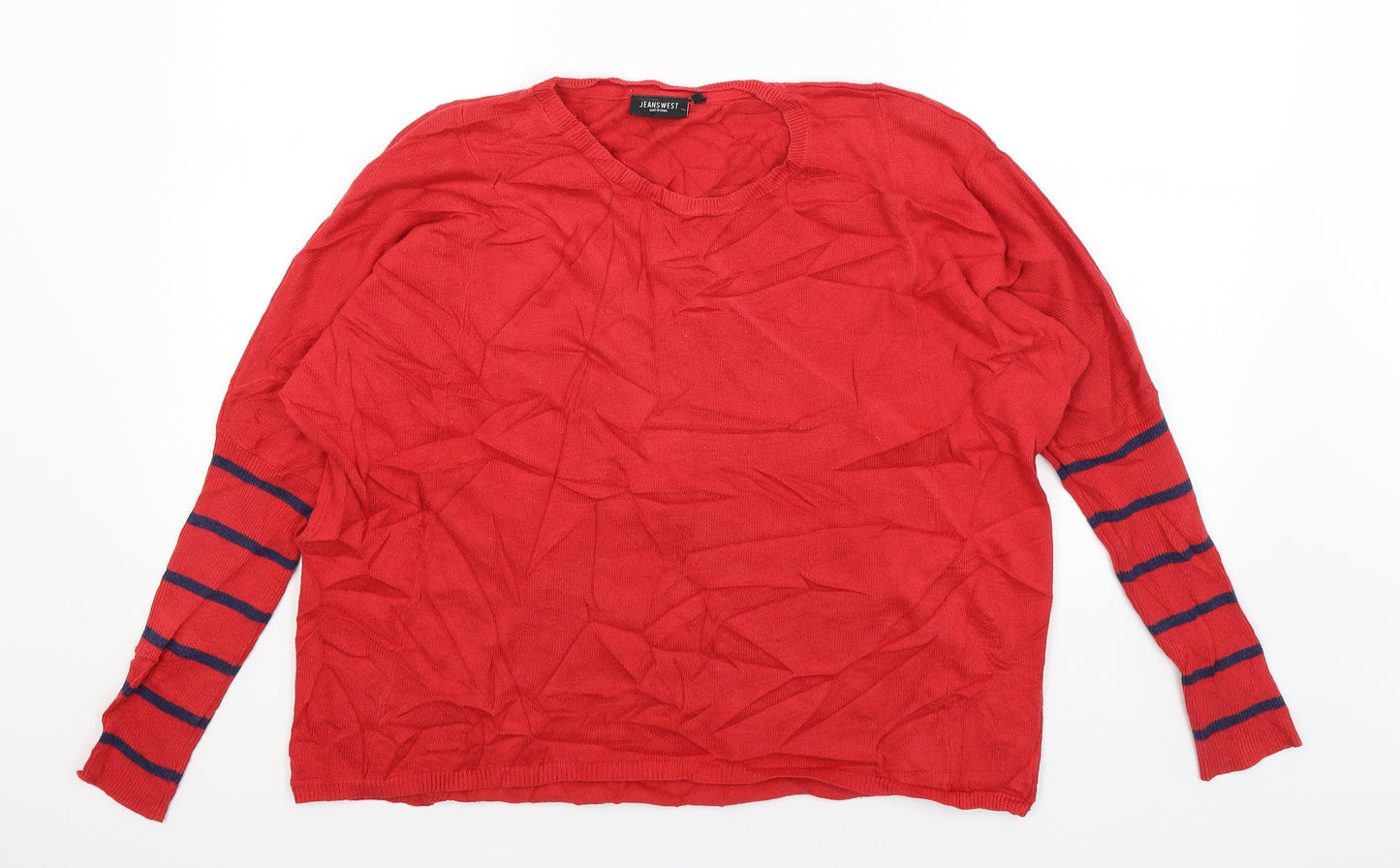 Jeans West Womens Red   Pullover Jumper Size XS