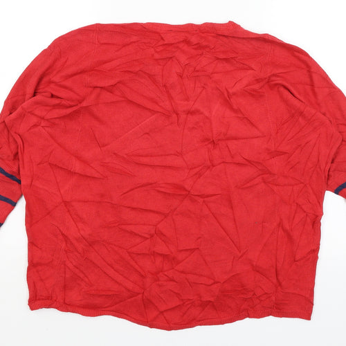 Jeans West Womens Red   Pullover Jumper Size XS