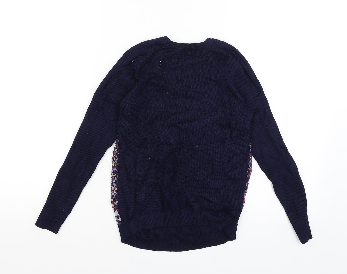 Yal Womens Blue   Pullover Jumper Size XS