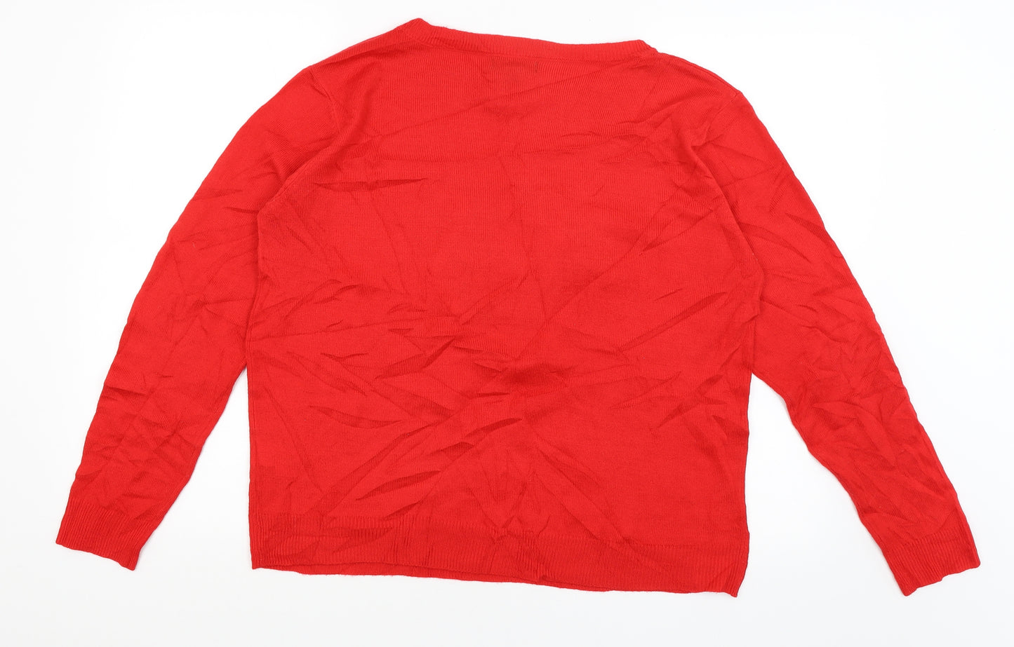 Primark Womens Red   Pullover Jumper Size 16  - Penguin