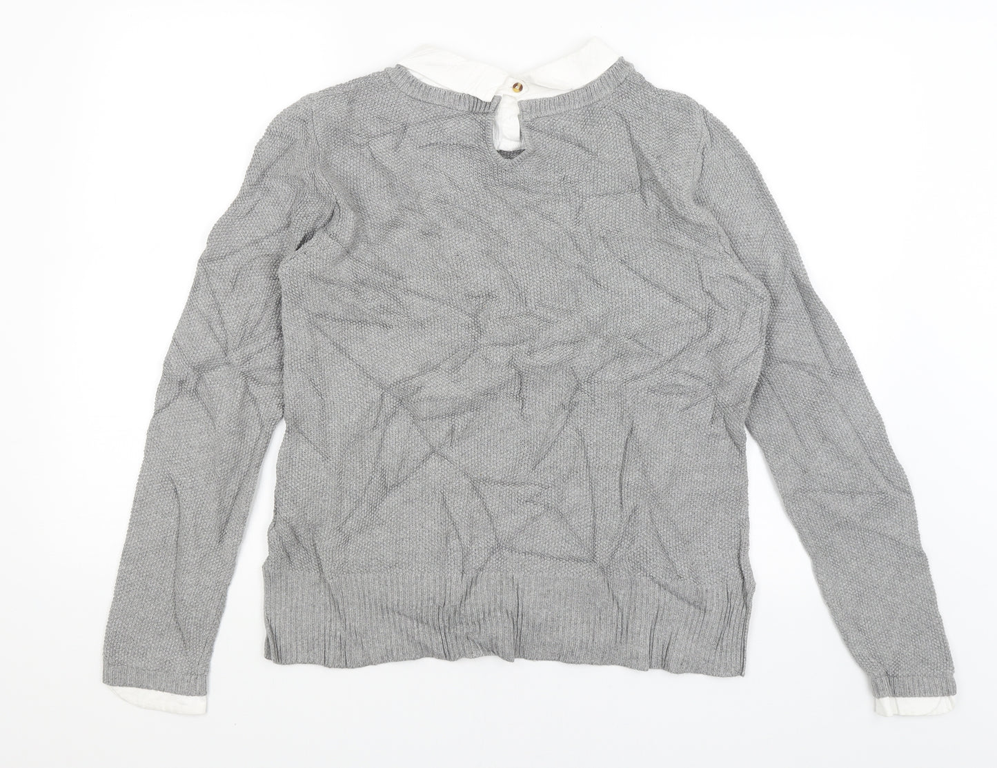 Seraphine Womens Grey   Pullover Jumper Size L