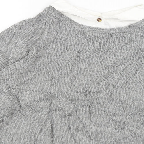 Seraphine Womens Grey   Pullover Jumper Size L