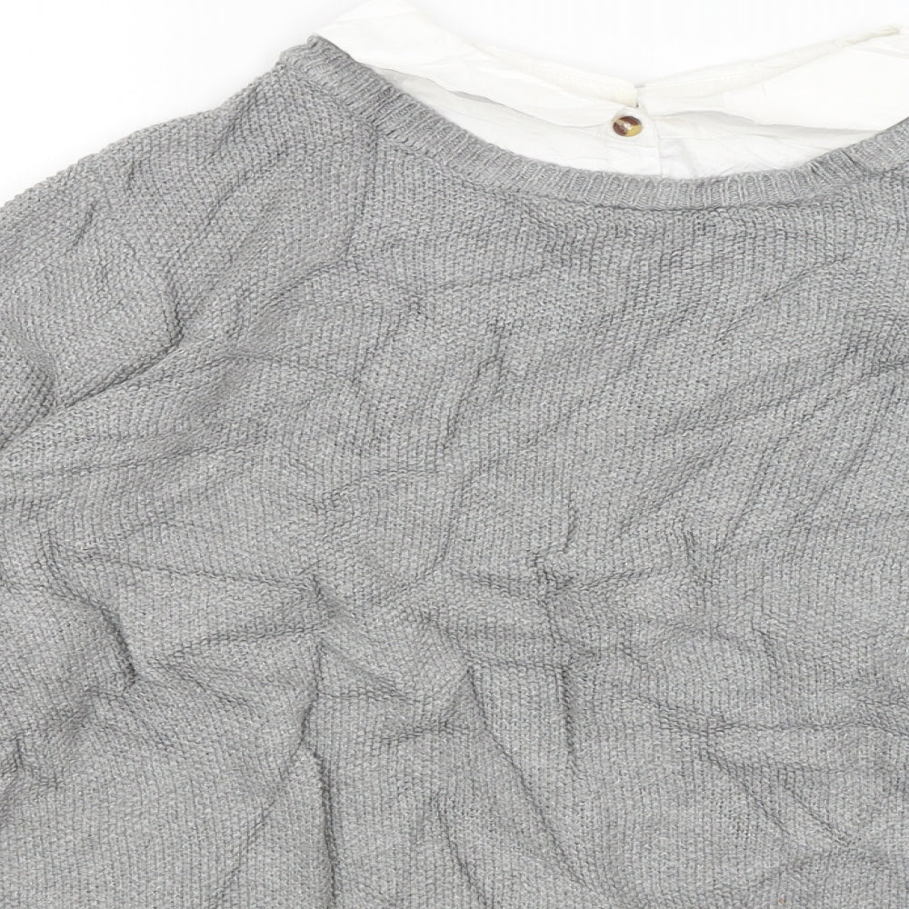 Seraphine Womens Grey   Pullover Jumper Size L