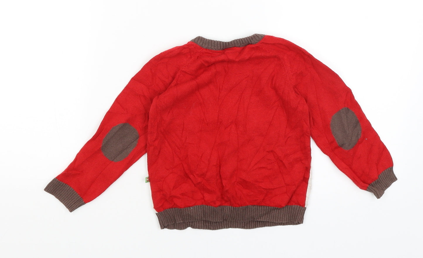 TU Baby Red   Pullover Jumper Size 18-24 Months  - Reindeer