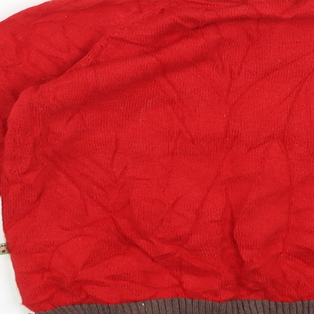 TU Baby Red   Pullover Jumper Size 18-24 Months  - Reindeer