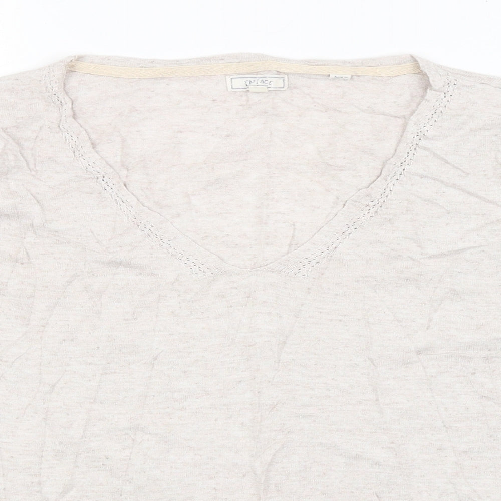 Fat Face Womens Grey   Basic T-Shirt Size 12