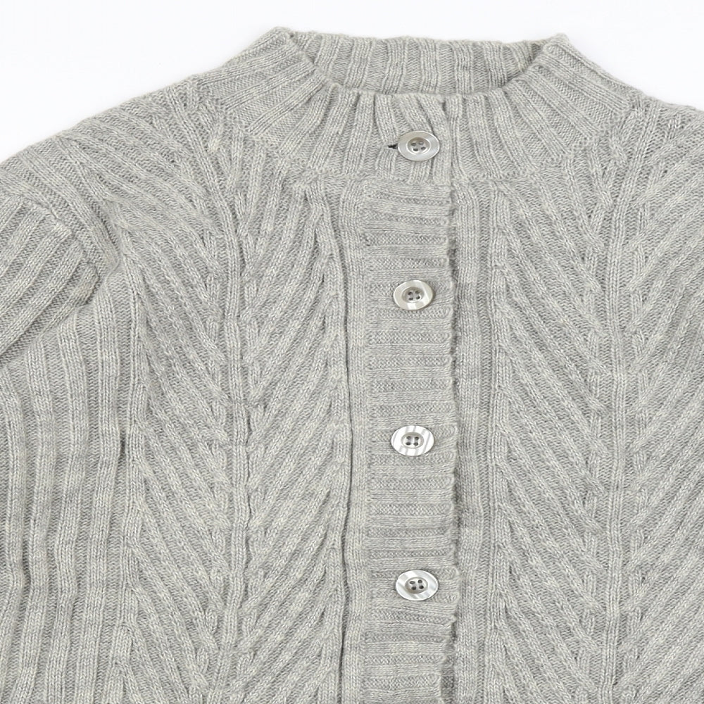 Damart Womens Grey   Cardigan Jumper Size 20