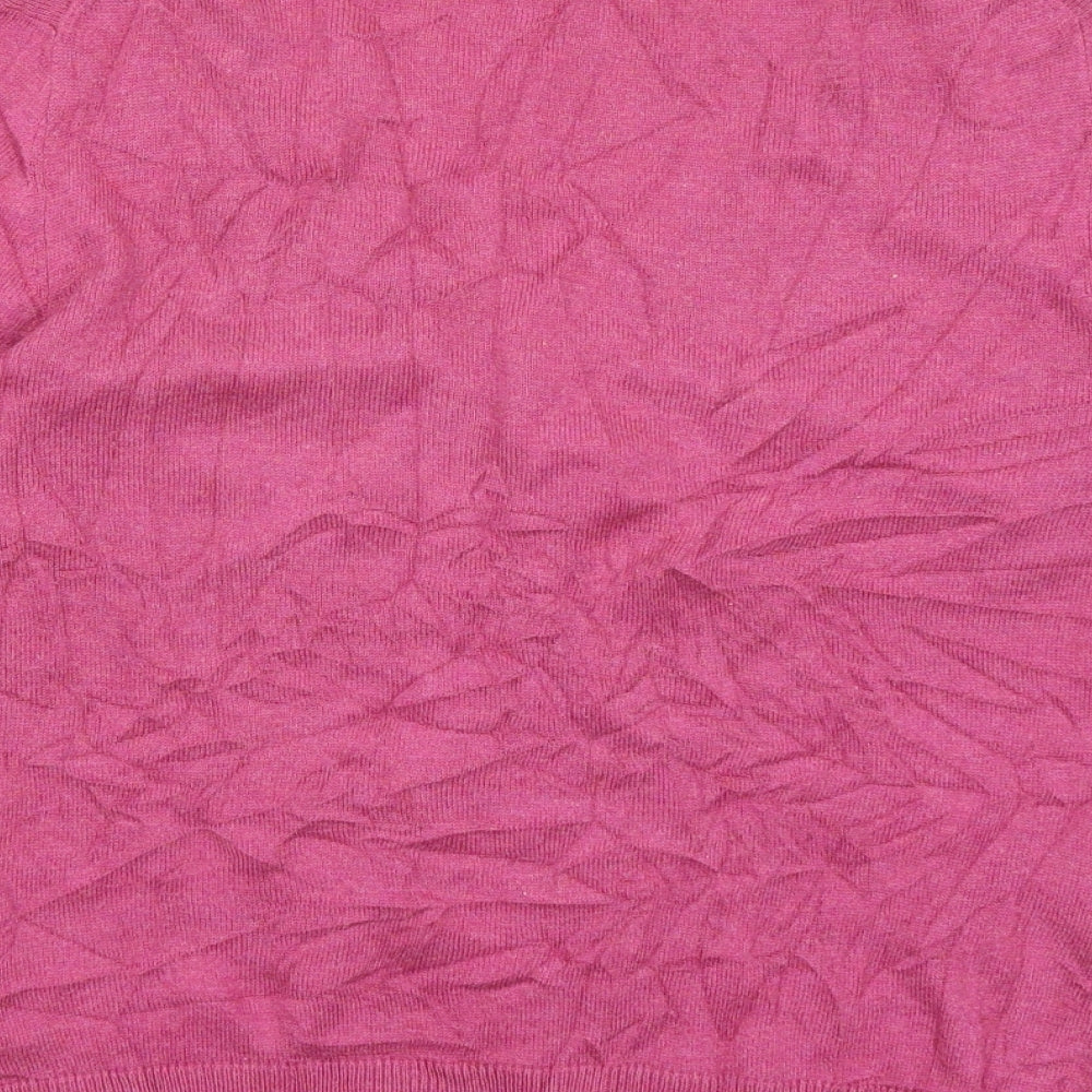 Great Plains Womens Pink   Cardigan Jumper Size S