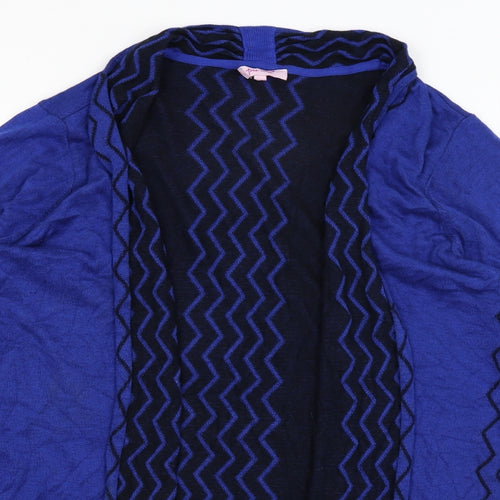 Per Una Womens Blue   Wrap Jumper Size 20