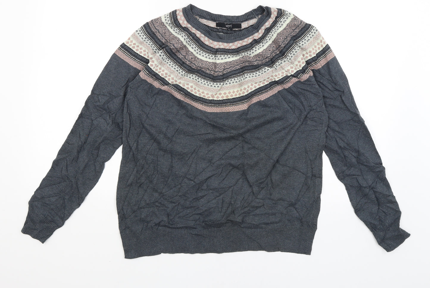 NEXT Womens Grey   Pullover Jumper Size 12