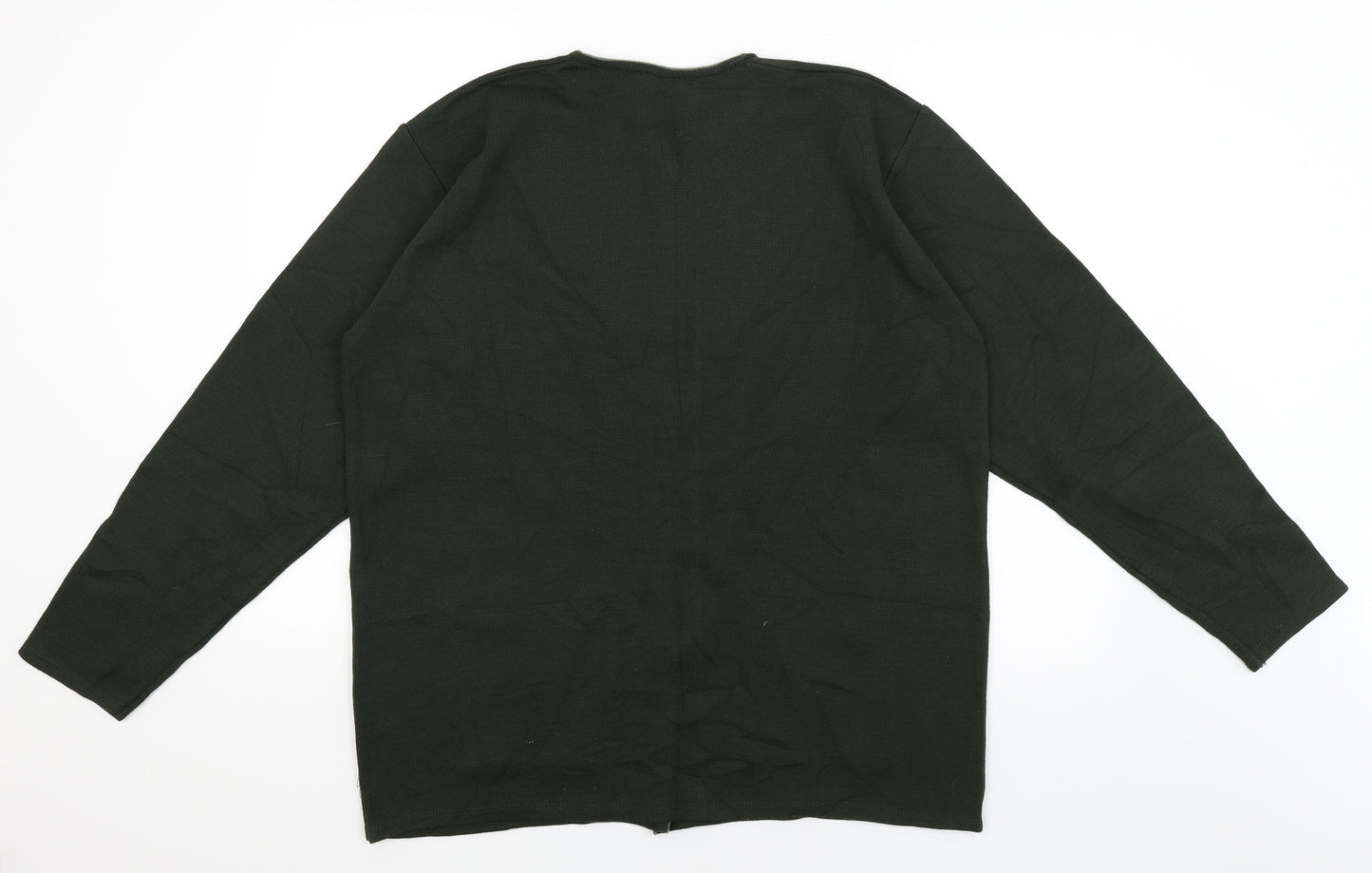 JQEM Womens Green   Cardigan Jumper Size L