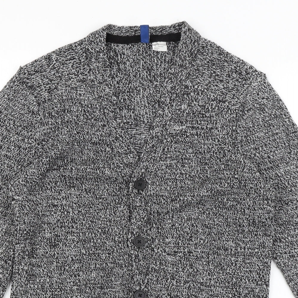 Divided Mens Grey   Cardigan Jumper Size S